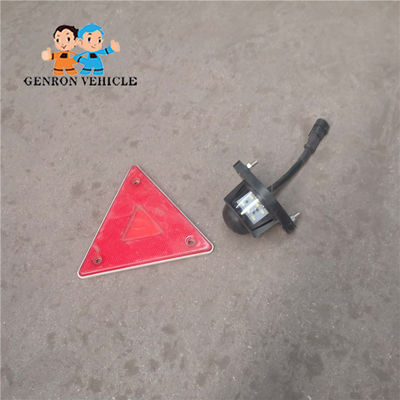 Factory Truck Triangle Reflector License Pate Led Light Lamp Trailer Parts Truck Spares