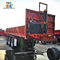 3 Axles  5 Axles Genron Brand Rear Dumping Truck Cargo Semi Trailer With Mechanical suspension